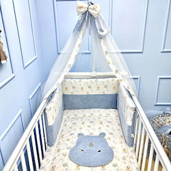Baby Star Πάντα Κλασική για τα Κάγκελα της Κούνιας Μπλε 40cm