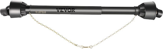 Vevor PTO Shaft PTO Drive Shaft 1-3/8" x 6 Spline Ends Round End T4 43"-61"