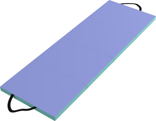 Sportnow Foldable Exercise Mat Pilates Green (180x60x5cm)