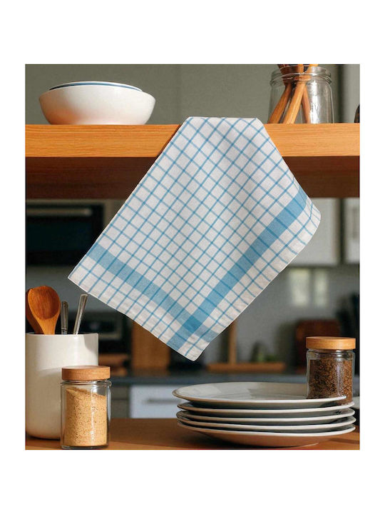 Linea Home Towel from 100% Cotton in Blue Color 50x70cm