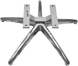 Jgs S.a Cb-502-n Drehbare Möbelbasis Nickel Metallisch Herstellerfarbe Höhe 20cm