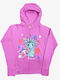 Women's Sweatshirt Jacket Hooded Pink