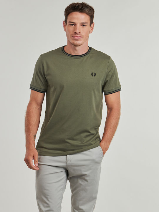 Fred Perry Twin Tipped T-shirt Green