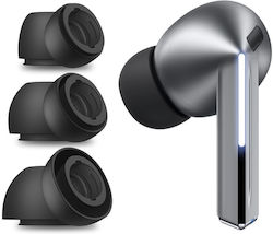 Tech-Protect Ohrhörer Zubehör 3er Pack Samsung Galaxy Buds3 Pro 4 Pro Graue Tech-Protect Ohrhörer Zubehör 3er Pack Samsung Galaxy Buds3 Pro 4 Pro Graue