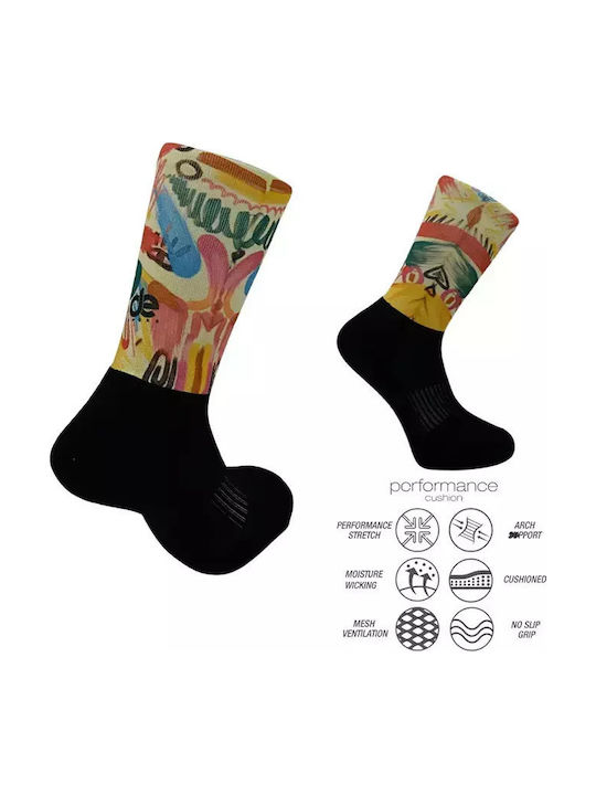 Desocks Șosete pentru Alergare Multicolor 1 pereche