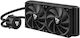 Savio NOX 240 mm Water Cooling System AIO CPU With 2 Fans 120mm And ARGB Lighting