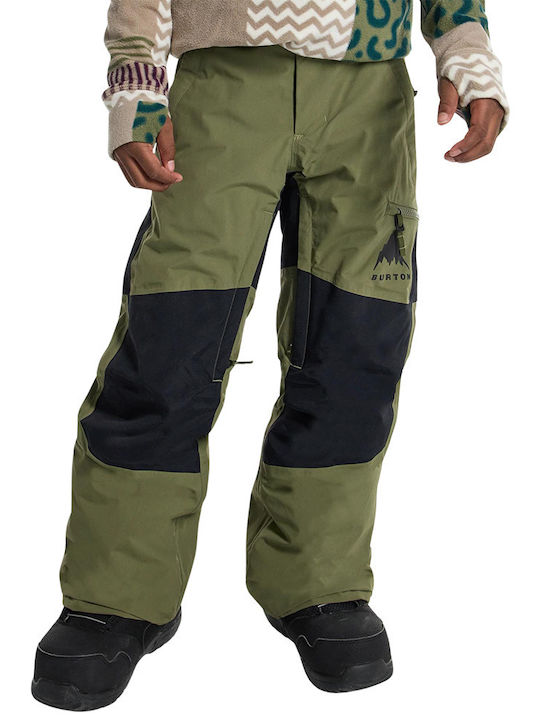 Burton Snow 24321100AA9 Παιδικό Παντελόνι Σκι & Snowboard Πράσινο