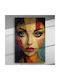 Abstract Portrait of Woman – Canvas Painting 100 X 67cm