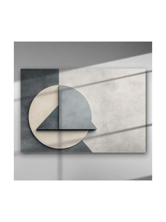 Shadow Shapes Dialogue Canvas Painting 100 X 67cm
