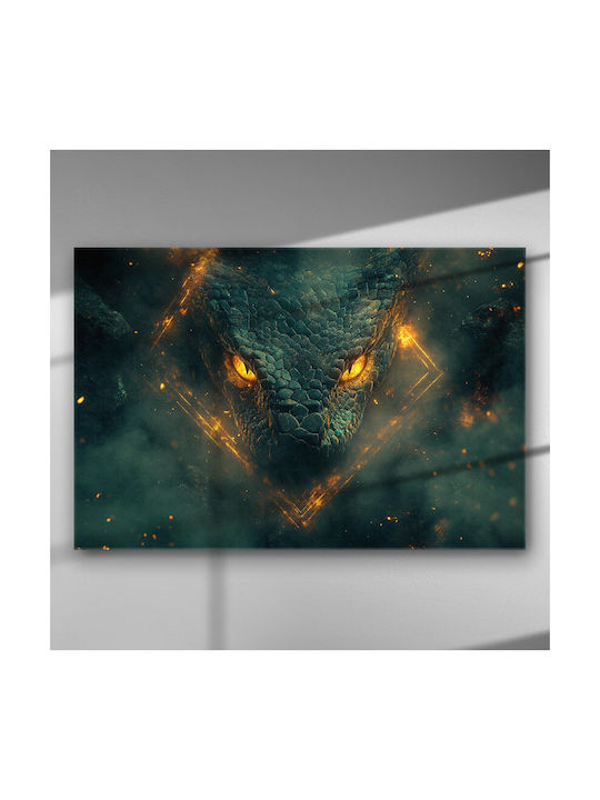 The Flame of the Dragon – Canvas Painting 100 X 67cm
