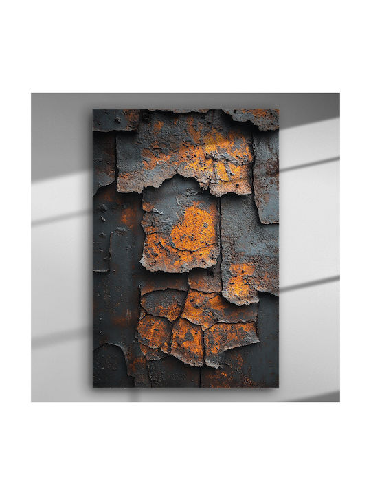 Abstract Rust Art – Canvas Painting 100 X 67cm