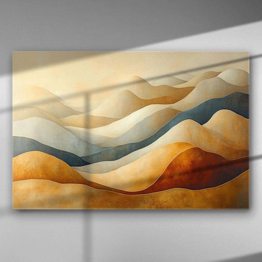 Abstraktes Traumprogramm – Gemälde auf Segeltuch 100 x 67 cm