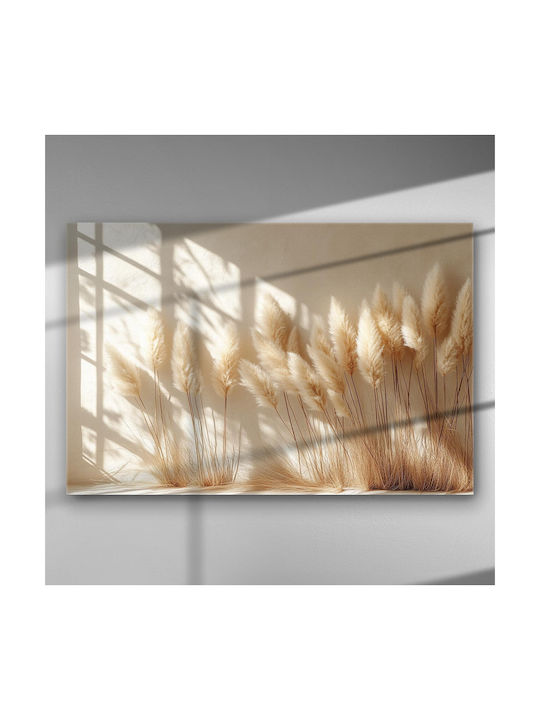 Airy Pampas Shadows Canvas Painting 150 X 100cm