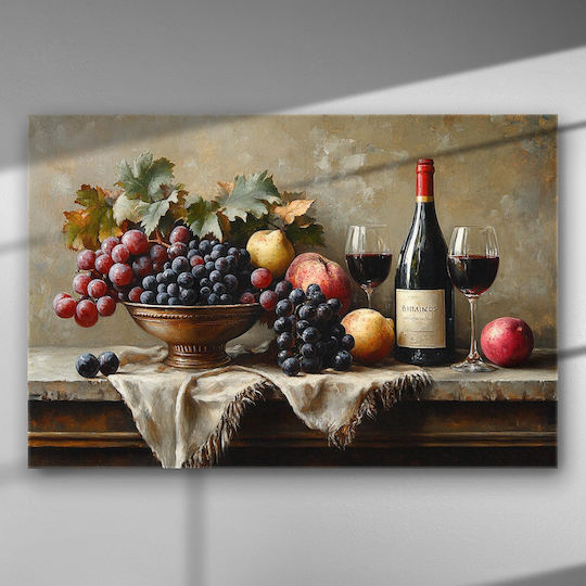 Die Kunst der Fülle – Gemälde Segeltuch 100 x 67 cm