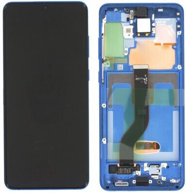 Οθόνη Lcd+touch με Μηχανισμό Αφής για Samsung Galaxy S20 Plus (Μπλε)