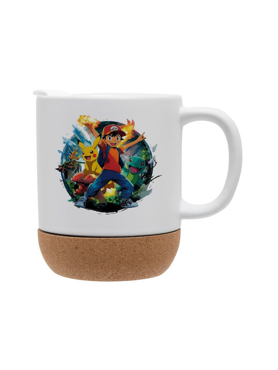 Koupakoupa Ash Ketchum & Pikachu Becher Keramik...