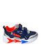 Kinder Sneaker mit Bügel- und Schleifenverschluss Marineblau