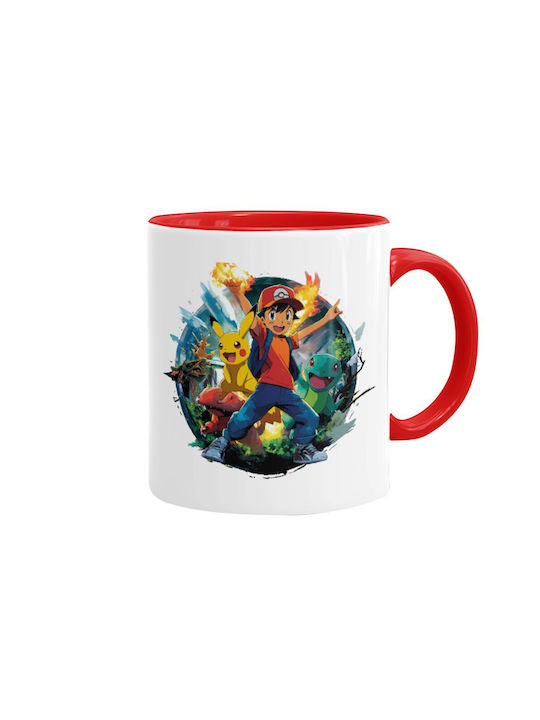 Koupakoupa Ash Ketchum & Pikachu Becher Keramik...