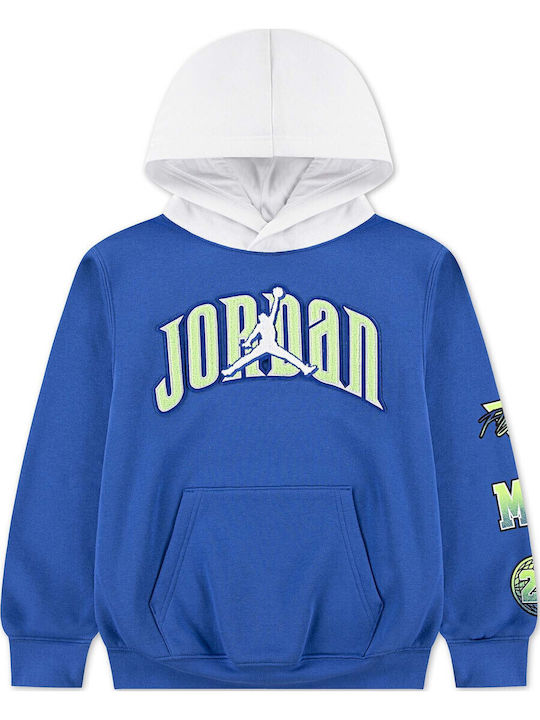 Jordan Kids Sweatshirt with Hood and Pockets Po...