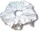 Hairutopia Satin White Hair Scrunchy