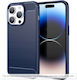 Back Cover Silicon Albastru (Moto G15)