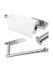Verk Group Metallic Paper Towel Holder Silver