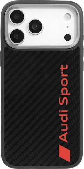 Audi Carbon Back Cover Μαύρο (iPhone 17 Pro Max)