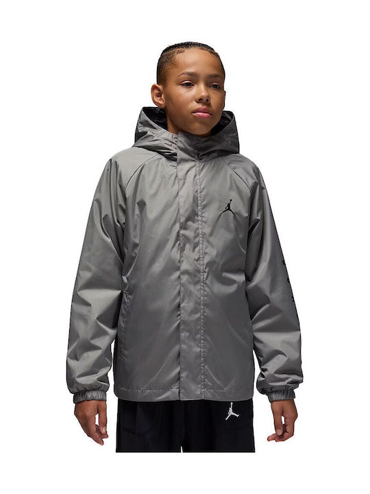 gray jordan jacket