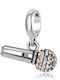 Charmy Charm Mit Steinen Aus Silber Beiges