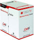 Techly U/UTP Cat.6 (Gigabit) Netzwerkkabel Ethernet 305m Grau