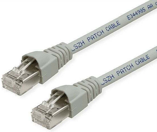 Telegärtner S/FTP Cat.6a Ethernet Network Cable 8m Gray 1pcs