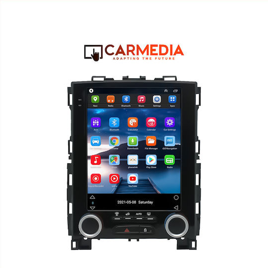 Carmedia Car Audio System for Renault Megane / Koleos 2016 (Bluetooth/USB/AUX/WiFi/GPS/Apple-Carplay/Android-Auto) with Touch Screen 9.7"