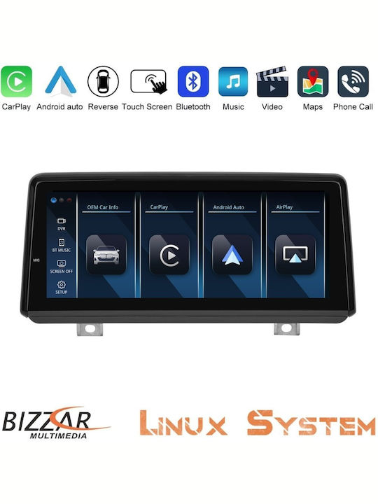 Bizzar Car Audio System for BMW Series 2 2017-2021 with Touch Screen 8.8" Bluetooth USB AUX Wi-Fi GPS Apple CarPlay Android Auto