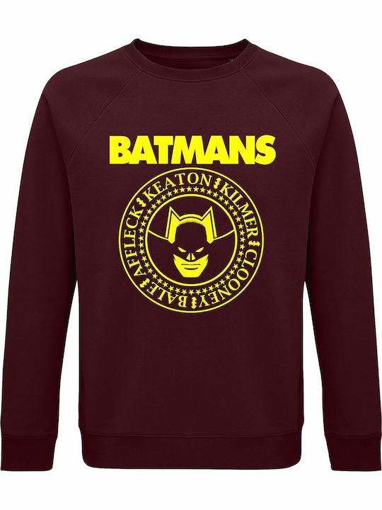 Unisex Organic Cotton Sweatshirt Batman Actors ...