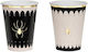 PartyDeco Party Glass for Halloween 6 Pieces