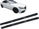 Πλαινά Μασπιέ Mercedes S-class W222 13-17 Facelift Long Version Μαύρα Μαύρο Τριμ Night Package Amg 63 Look 2pcs