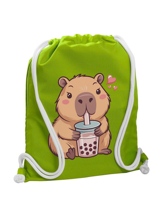 Koupakoupa Capybara Bubble Tea Kids Bag Backpac...