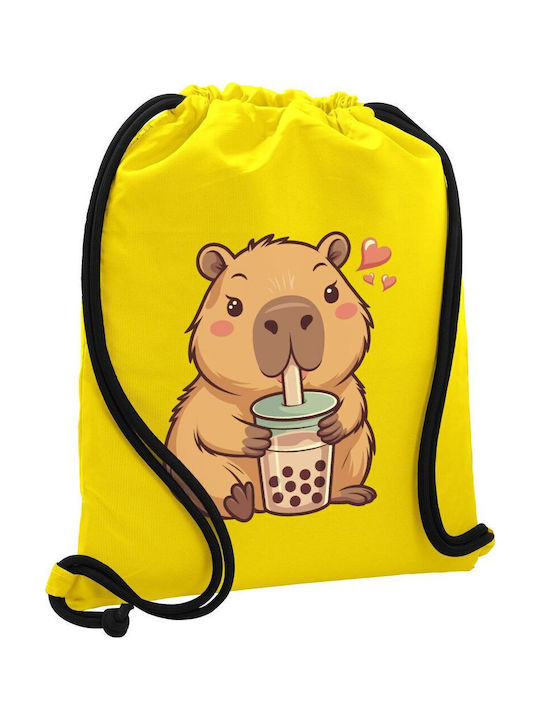Koupakoupa Capybara Bubble Tea Kids Bag Backpac...