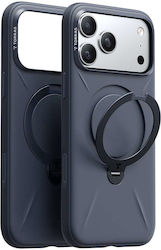 Torras Ostand Q3 Silicone Back Cover Navy Blue ...