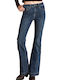 Damenjeans Schlaghose Blue