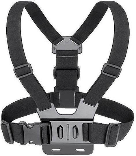 Shoulder Strap Chest Belt Mount for GoPro Insta360 DJI Other Action Cameras Black