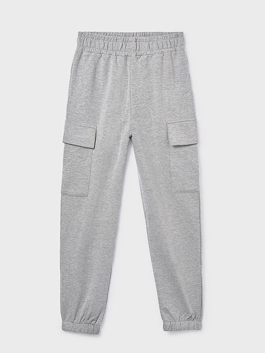 Mayoral Kids' Pants Dark Grey Long