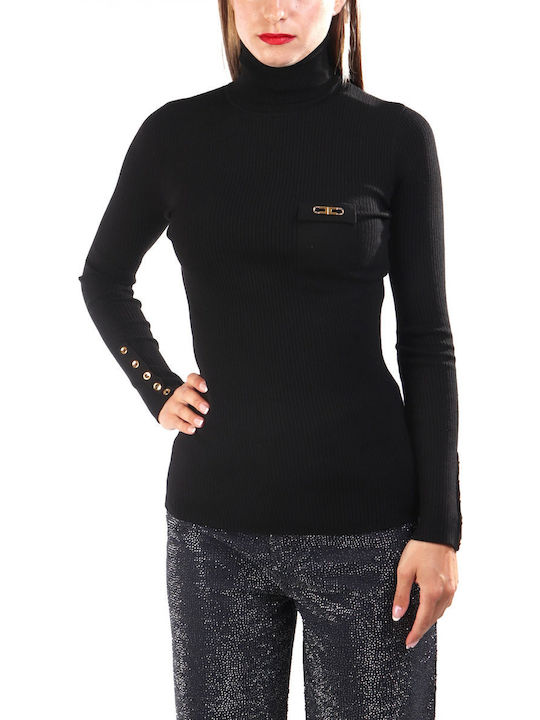 Elisabetta Franchi Sweater Gold Details