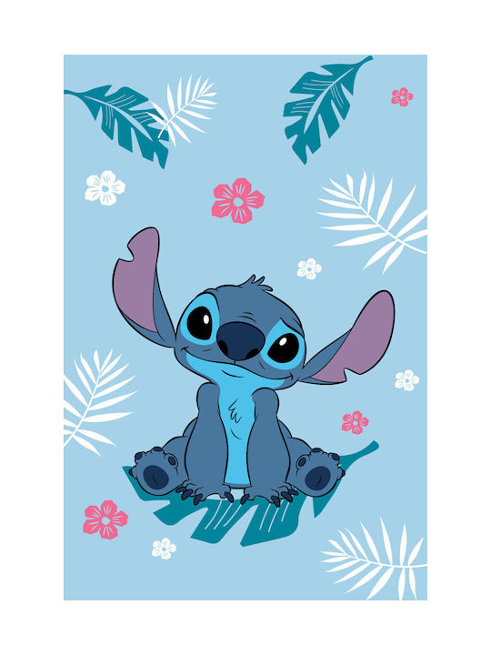 Disney Blanket Fleece Lilo Stitch Blue 150x100cm