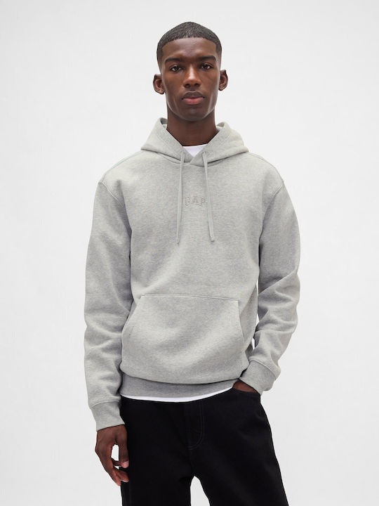 Суитшърт с Качулка Heather Grey
