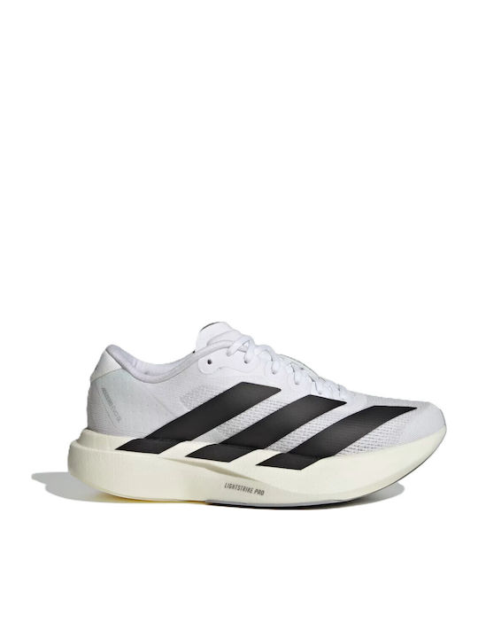 Adizero Αθλητικά Παιδικά Παπούτσια Running με Κορδόνια Λευκά