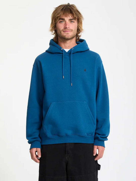 Volcom Single Stone Суитшърт с Качулка Cosmic Blue