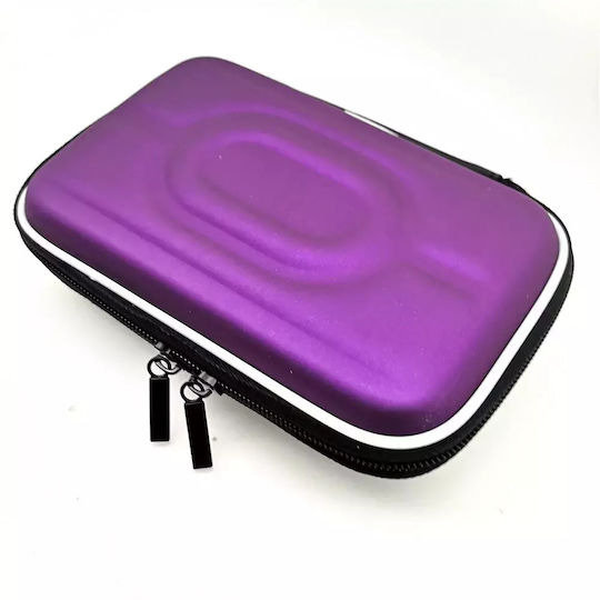 Hard Carry Case Gameboy Advance Gba Gameboy Color Gbc Storage Bag Purple Oem New