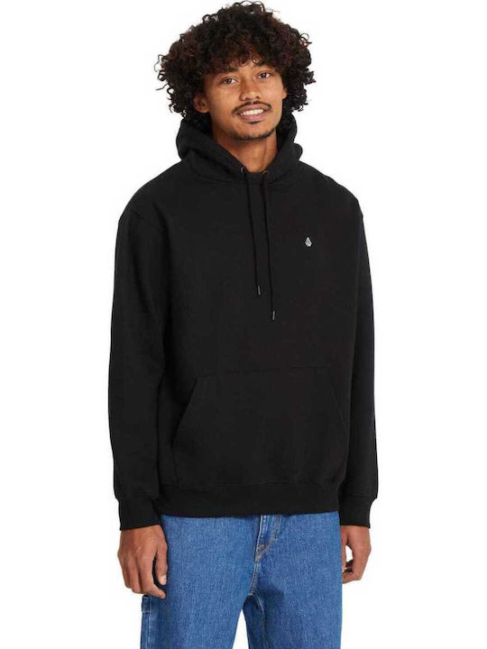 Volcom Суитшърт с Качулка Black