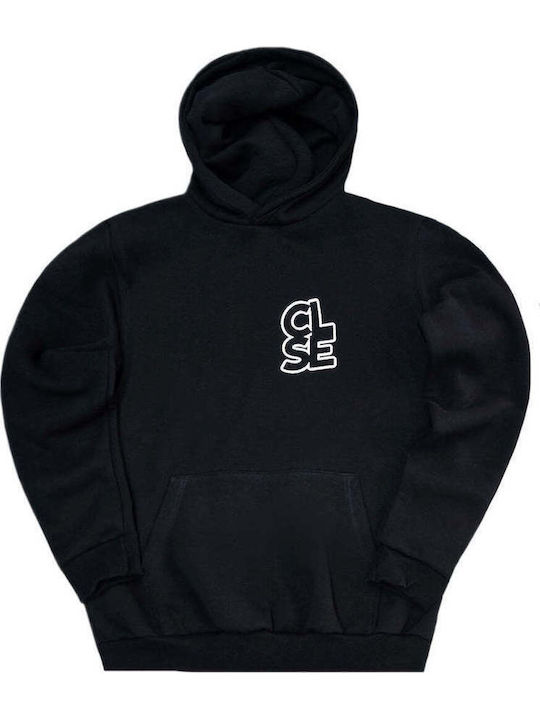 Суитшърт с Качулка Black